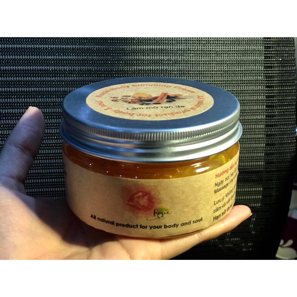 Kem tan mỡ Rosie mờ rạn da 550ml