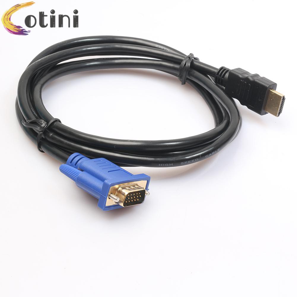 Dây Cáp Chuyển Đổi Từ Hdmi Sang Vga Hd 15pin 1080p 6ft