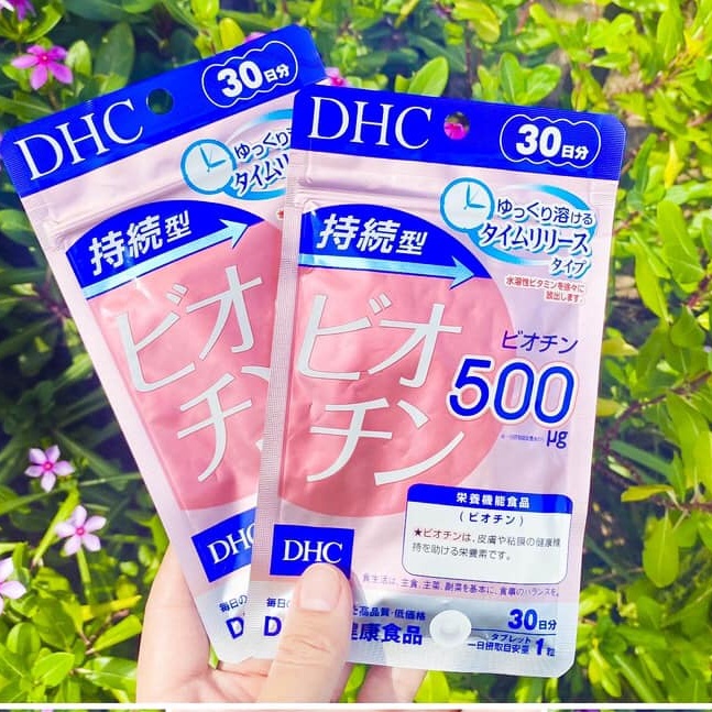 Viên uống dhc biotin giảm rụng giúp mọc tóc đẹp da dhc sustained release - ảnh sản phẩm 7