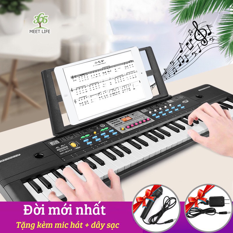 Đàn Piano điện tử 61 phím cho người mới học - âm thanh hay - nhiều chức năng