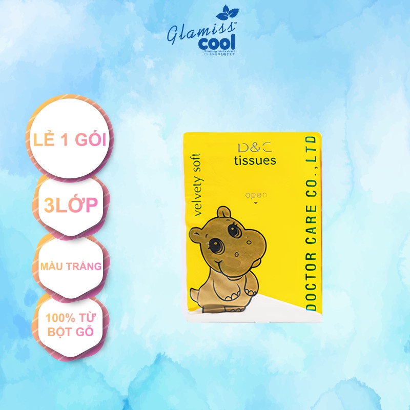 Giấy bỏ túi DC Tissues - Lẻ 1 gói