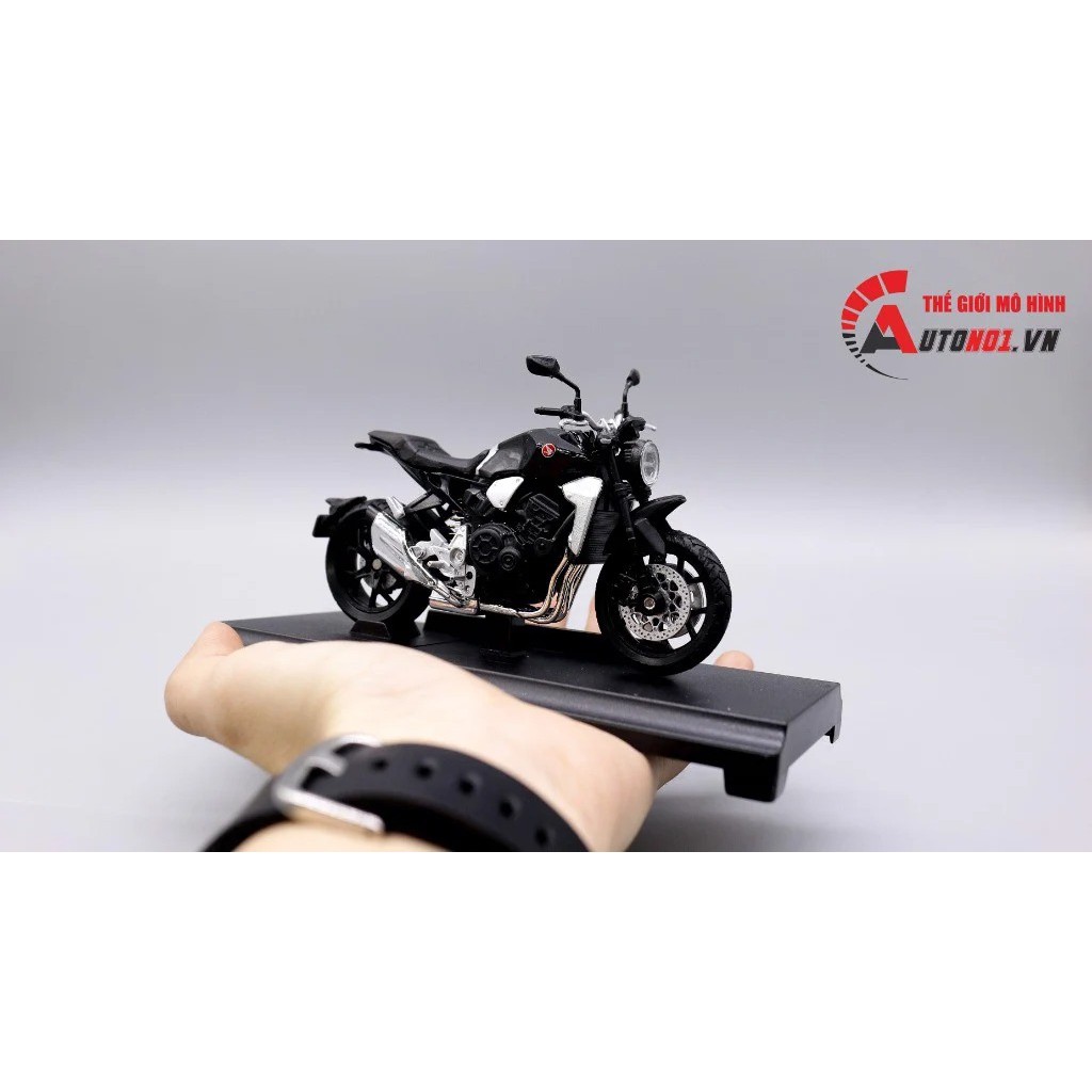 MÔ HÌNH HONDA CB1000R 2018 BLACK 1:18 WELLY 6564