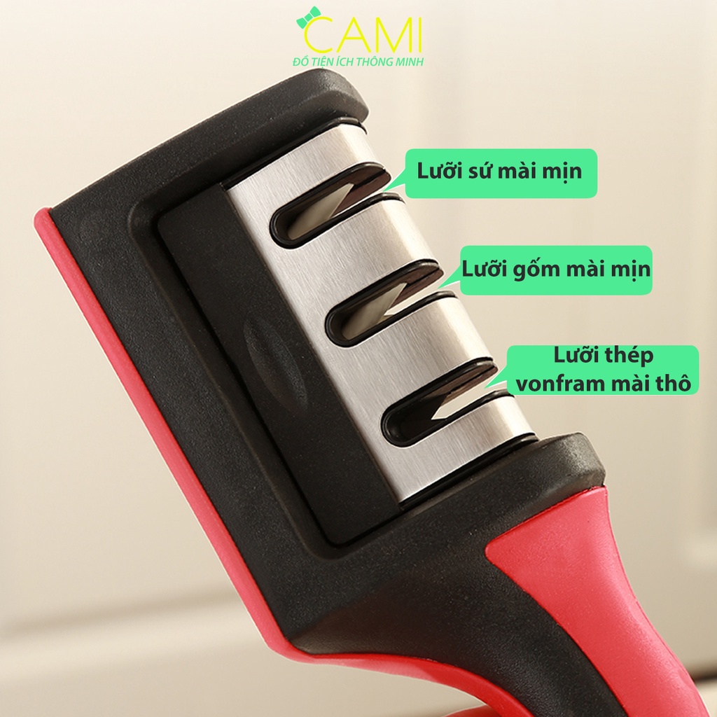 Dụng cụ mài dao có tay cầm tiện lợi, mài siêu nhanh siêu bén_Cami_CMPK184