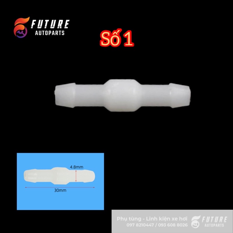 Cút nối tuy ô bơm nước rửa kính xe hơi loại chạc đôi , chac ba  - Future Autoparts