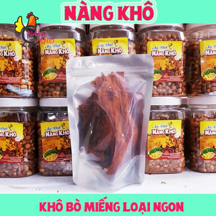 Khô bò miếng loại 1 siêu ngon | 100gr | Nàng Khô