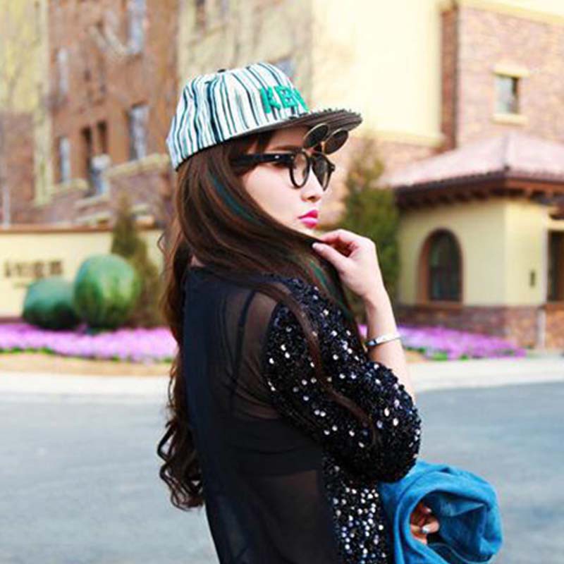 Kính mát gọng tròn thiết kế độc đáo phong cách Retro cá tính