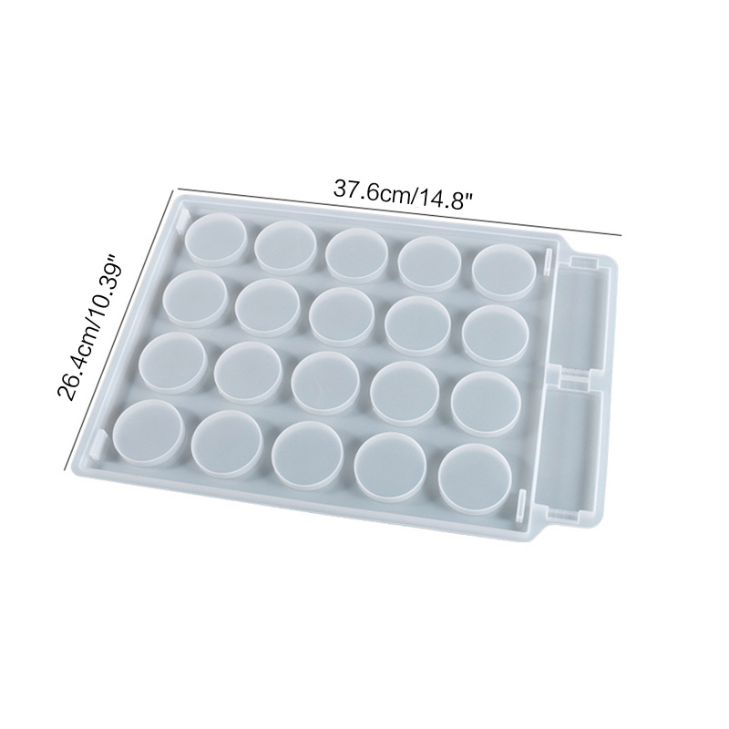 Sa Khuôn Silicone Làm Tấm Nhựa Resin Diy