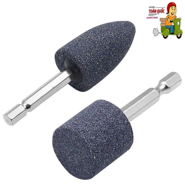 Mũi đá mài 24mm chuôi lục giác 6.35mm  - Phụ kiện máy khoan mài khắc mini đa năng