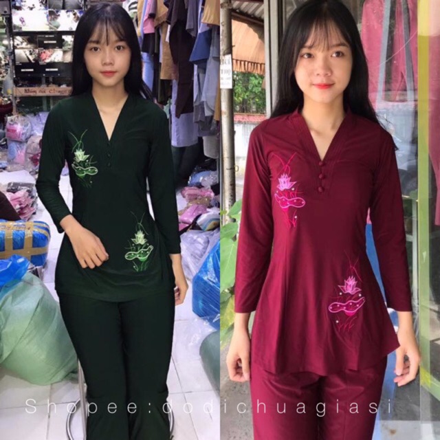 Đồ Lam Đi Chùa # Lở Cách Tân