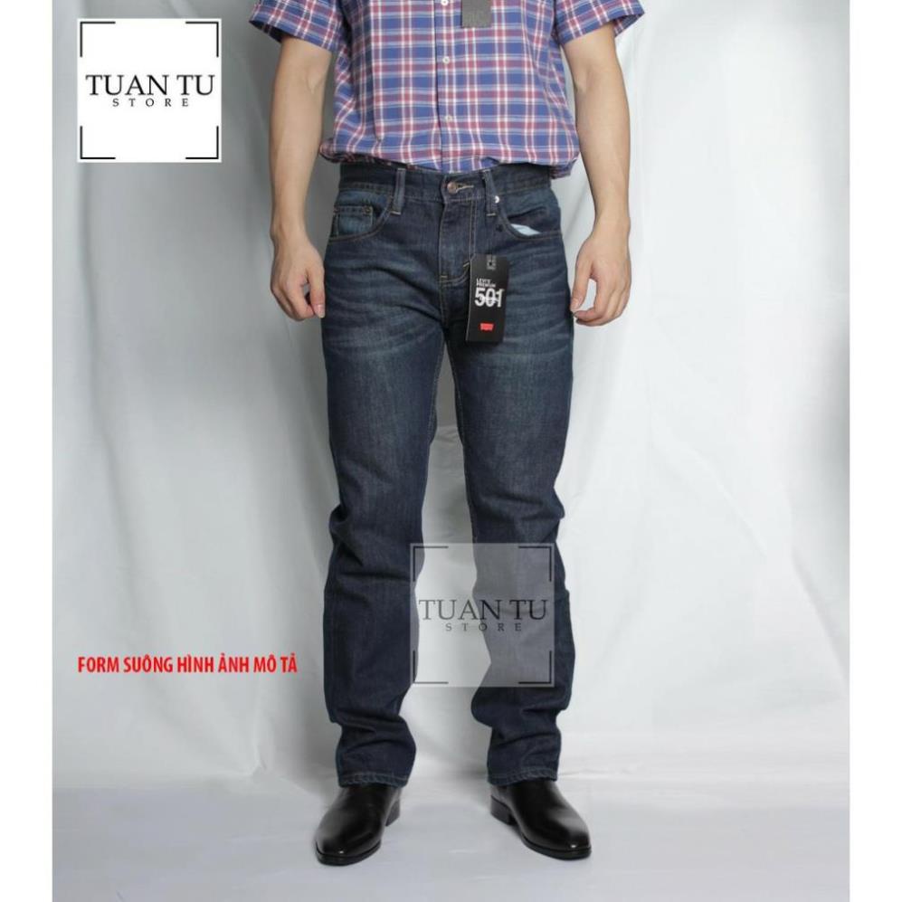 Quần Jeans Levis 501 Cambodia ống suông -b11