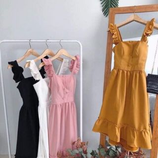 Đầm maxi cánh tiên chun lưng