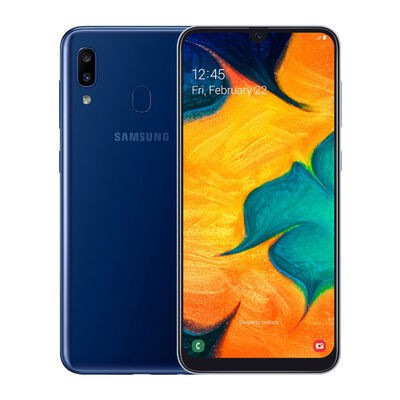 Điện Thoai Samsung Galaxy A20 (32GB/ RAM 3GB) Màu Xanh