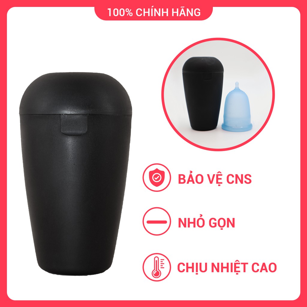 Bộ sản phẩm khử trùng, diệt khuẩn, bảo quản cốc nguyệt san( gồm cốc và túi đựng tiện dụng).