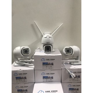 Camera giám sát 360° dùng sim 4g + thẻ nhớ 128gb