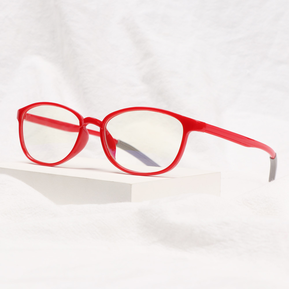 💋MAX Women Men Anti-Blue Light Eyeglasses Vintage Eye Protection Reading Glasses Portable Antifatigue Fashion Comfortable Ultra Light Frame/Multicolor