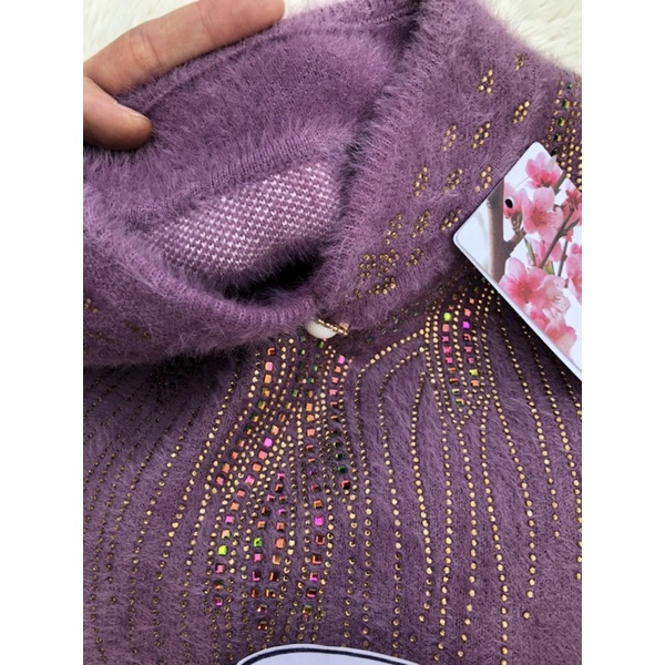 ÁO LEN TẶNG MẸ - TẶNG BÀ (Lông thỏ cao cấp -  Mẫu mới) | BigBuy360 - bigbuy360.vn