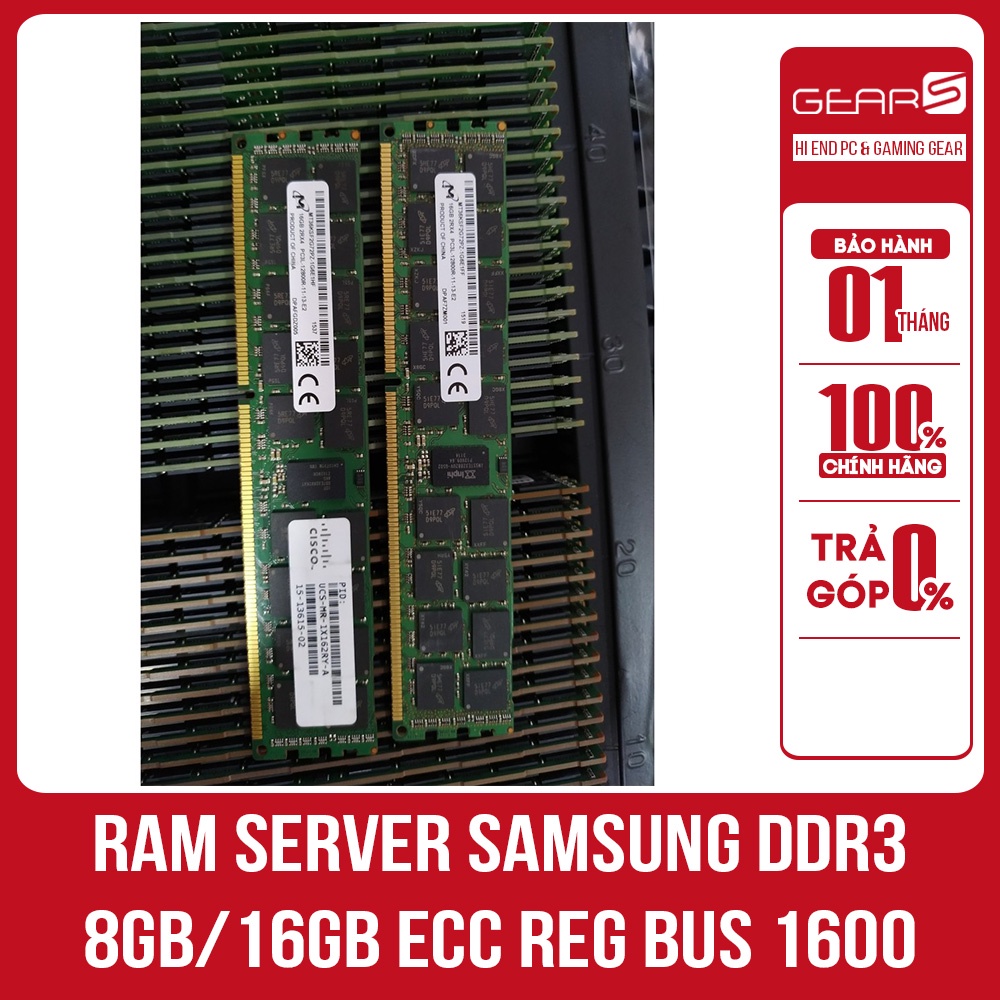 Ram REG ECC DDR3 16gb buss 1600