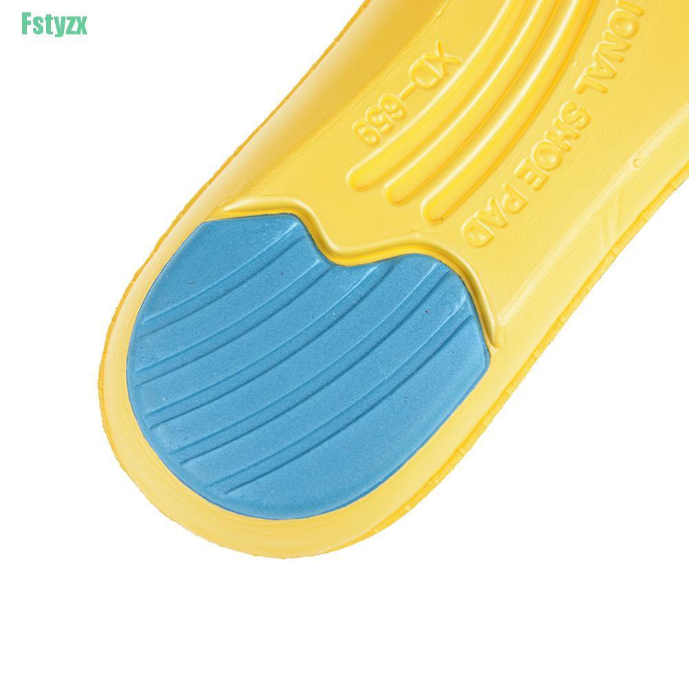 fstyzx 1Pair Memory Foam Breathable Sweat Absorbing Athletic Shock Absorption Insoles