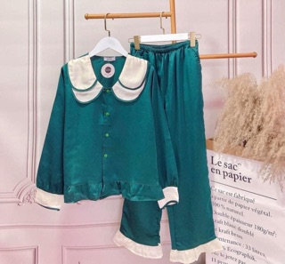 ĐỒ BỘ LỤA SATIN TIỂU THƯ