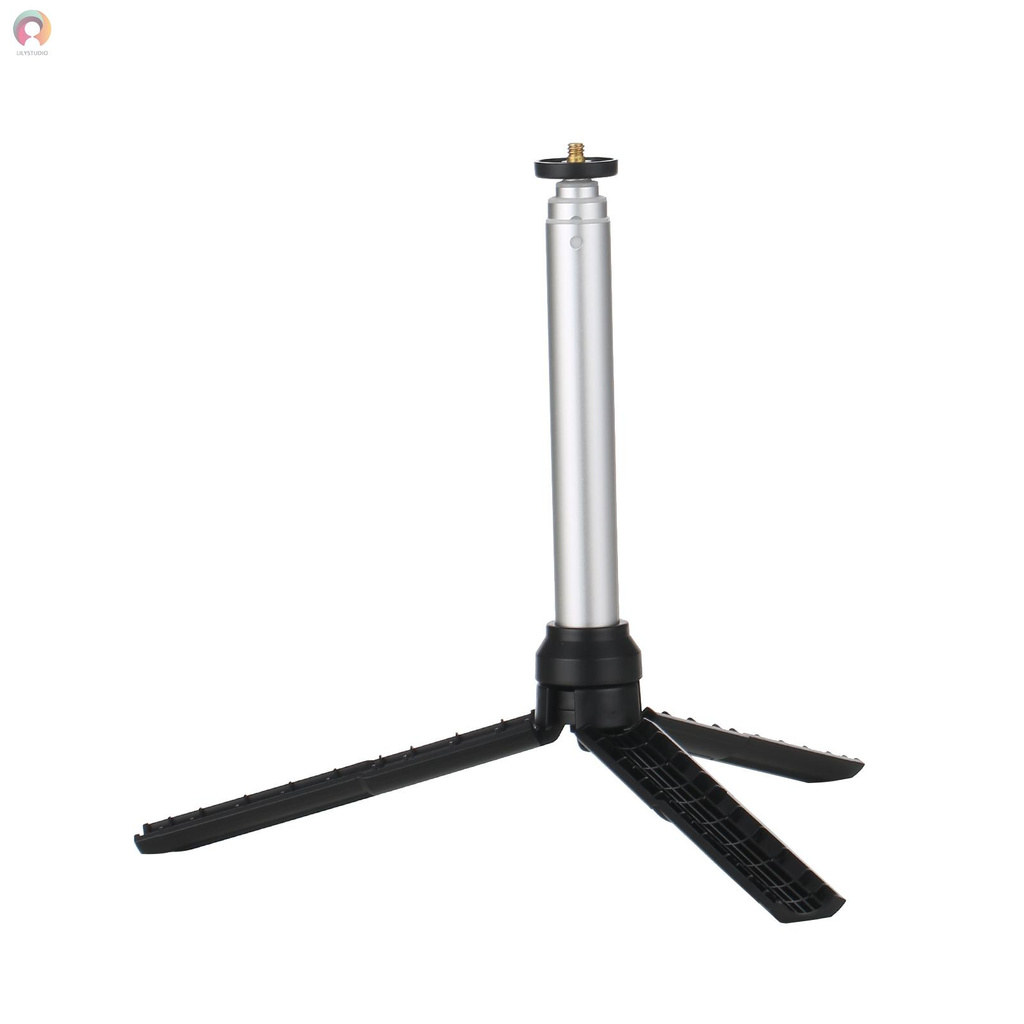 Phone Holder Rotatable Adjustable Clamp+Tripod Stand with Telescopic Pole Portable Floor Desk Phone Holder Tripod for Taking Selfies Live Streaming for Most Cellphones