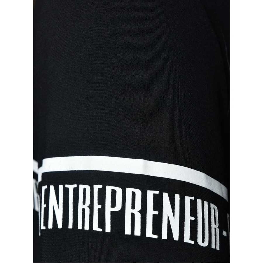 Áo Thu Đông Nam Thun Dài Tay Cao Cấp OWEN HD23283 Cổ Tròn Tay Và Gấu Áo Suông Thoải Mái Màu Đen In Chữ Trắng Chất Visco | BigBuy360 - bigbuy360.vn