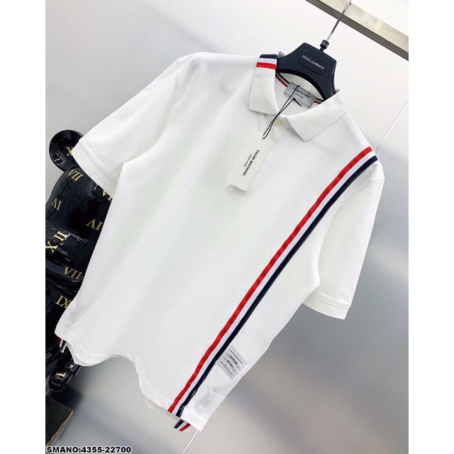 Áo Polo Thom Browne Hot Trend Hiện Nay - Áo Thom Browne Nam Cao Cấp