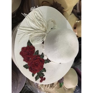 Mũ nón cói đi biển vành rộng
