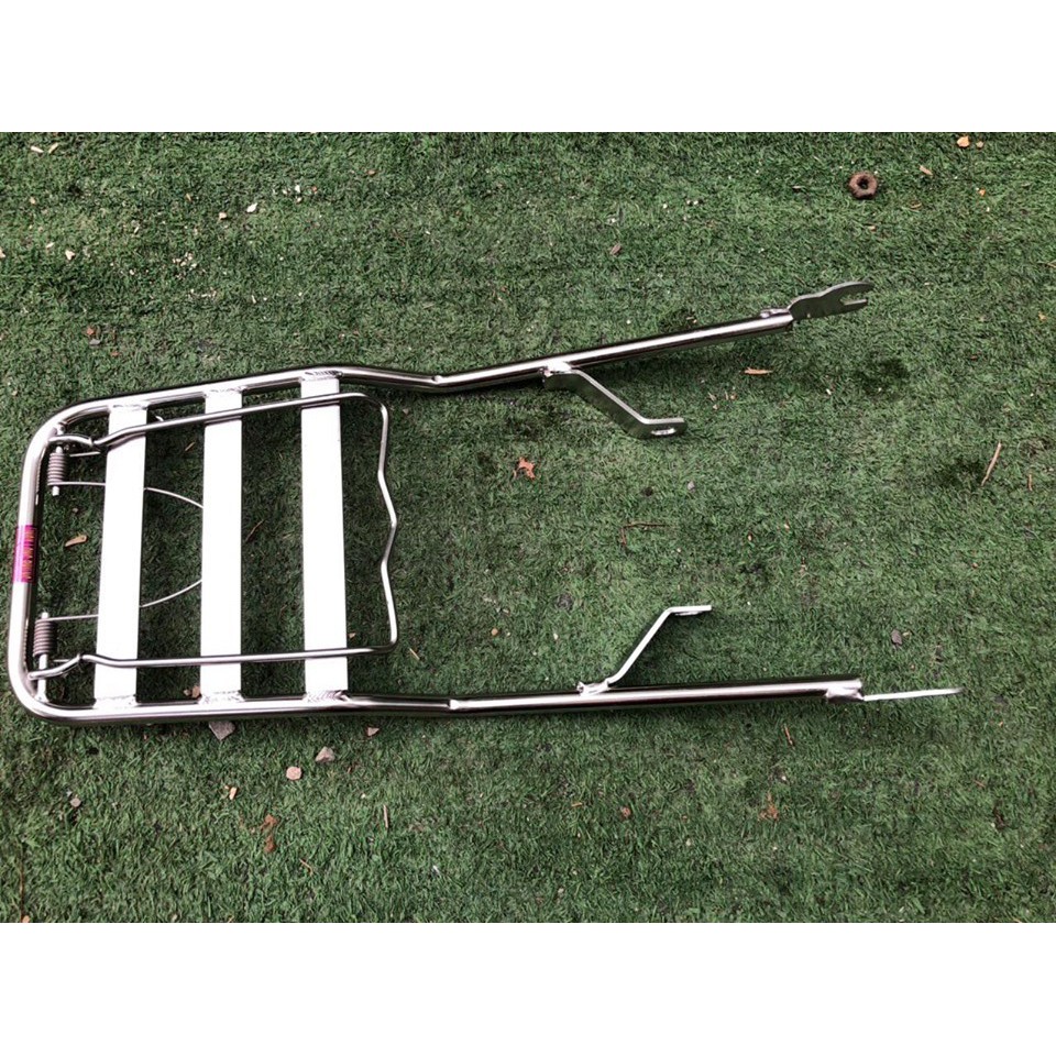 Baga sau  thanh dẹp có kẹp honda dame-Cub 78-79-80-81-86-inox