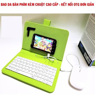 vmbao da bàn phím cao cấp kèm chuột chơi được game dùng cho mọi điện thoại[gudetama]