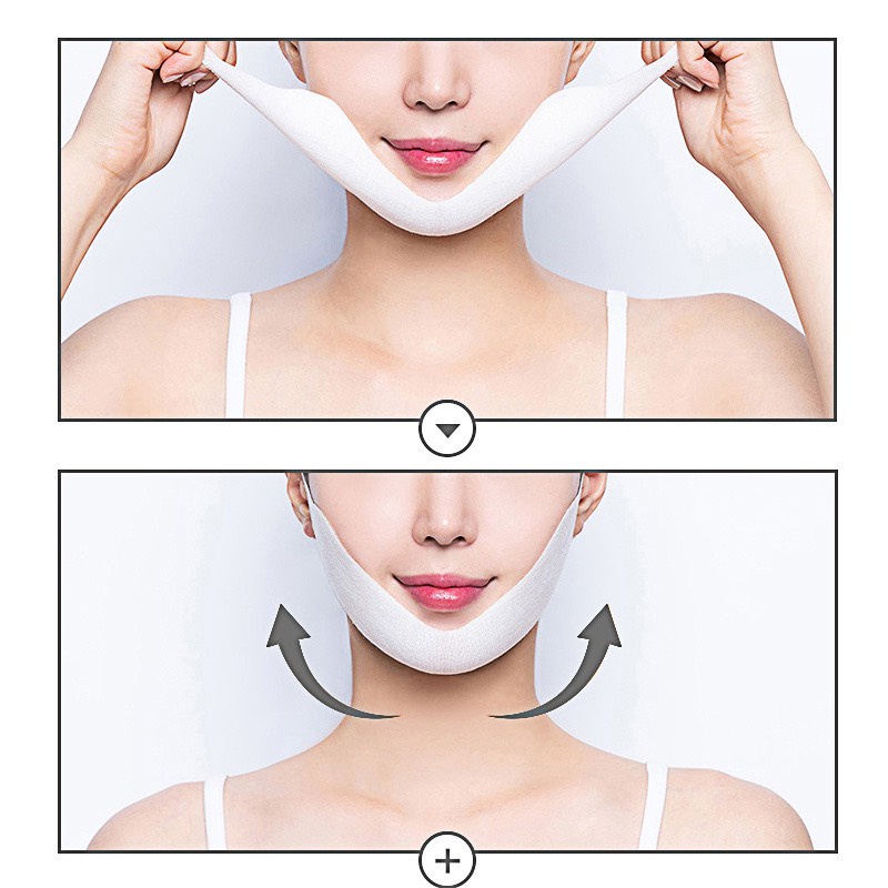 Mặt Nạ Thon Gọn VLINE Mặt YIMIAOSI Cao Cấp Định Hình Cằm Giảm Mỡ Tạo Mặt V-LINE MASK Đai Đeo Nâng Cơ sale.top