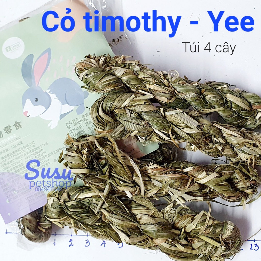 Bóng cỏ lúa mạch cho Thỏ,Guinea Pig, Chinchilla..