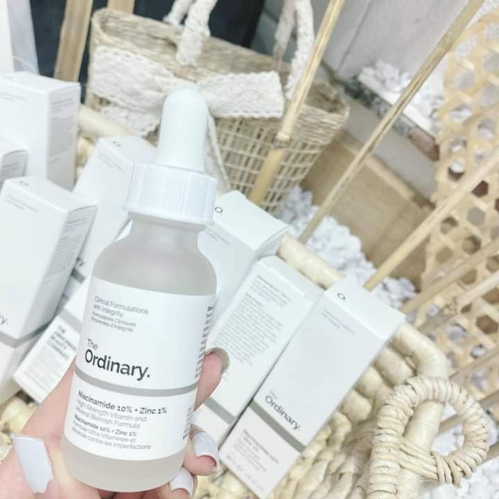 ( 30ML - HÀNG CHÍNH HÃNG ) Tinh chất serum The Ordinary Niacinamide 10% + Zinc 1% kiềm dầu, mờ thâm - CO142