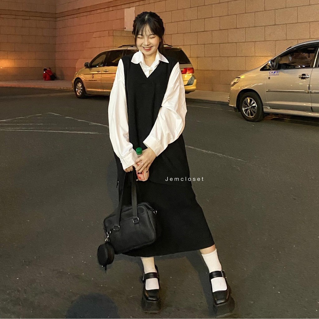 Chân váy len gân YER - 3261  ( Jem Closet )