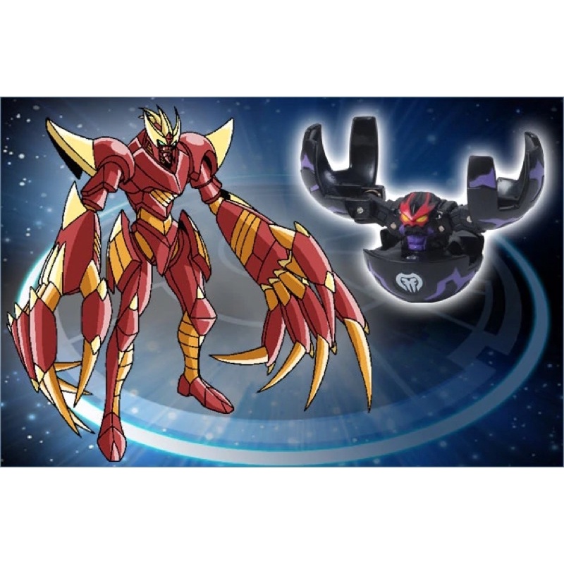 Bakugan Battles Brawlers Đồ chơi mô hình Bakugan - Fear Reaper