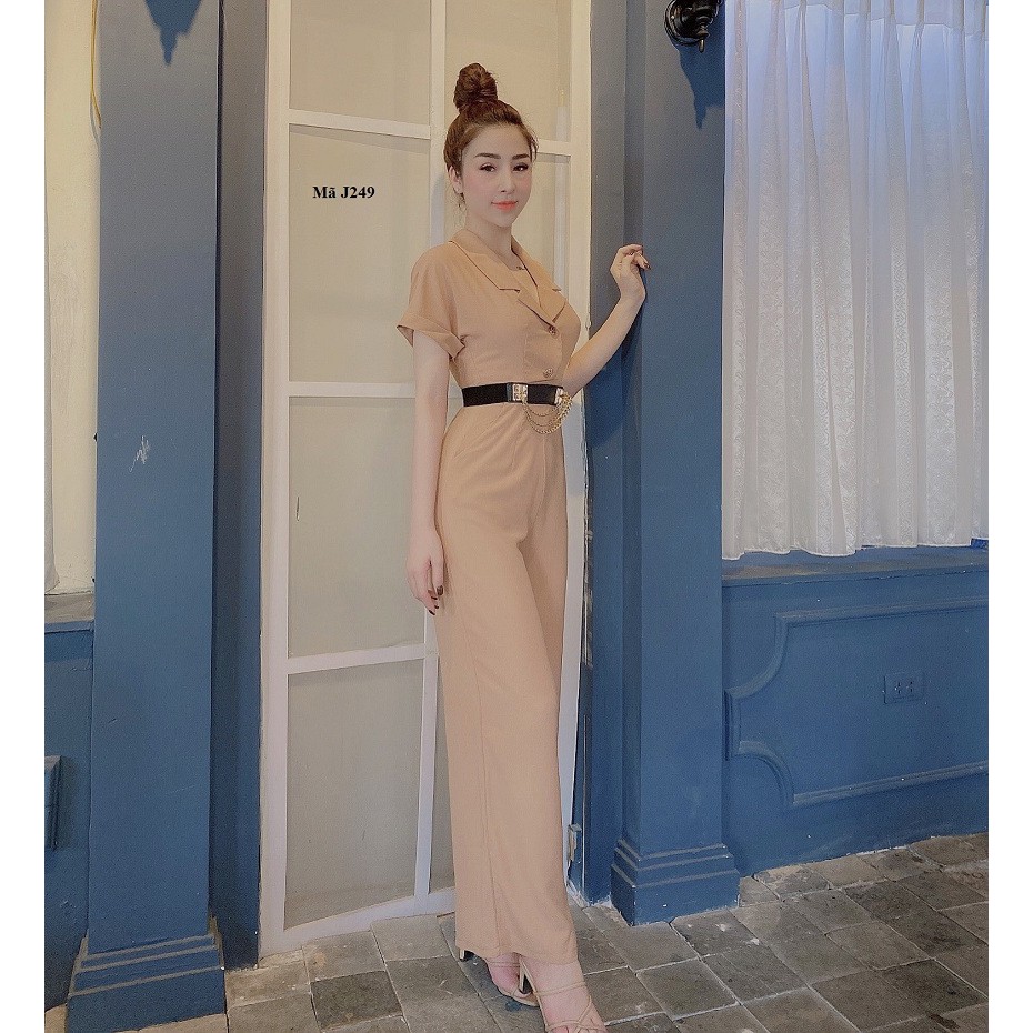 Jum đẹp, thiết kế độc lạ, kèm đai thắt eo, cổ vest rất , tôn chiều cao , gợi cảm, quyến rũ , cá tính được hỗ trợ shipp
