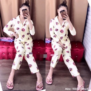 Bộ kate tay dài quần dài
