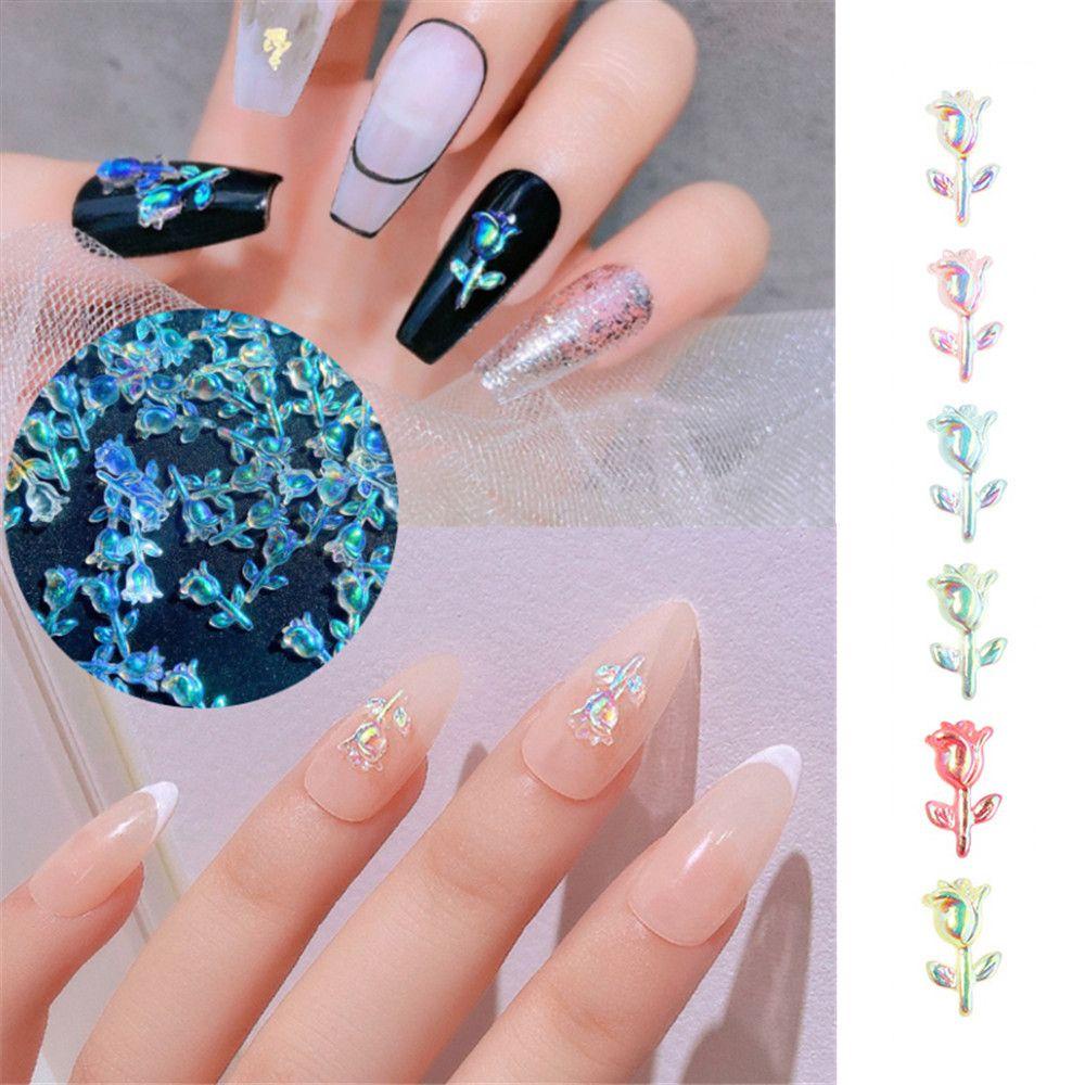 BORAG Set 30 Phụ Kiện Trang Trí Móng Tay Nghệ Thuật