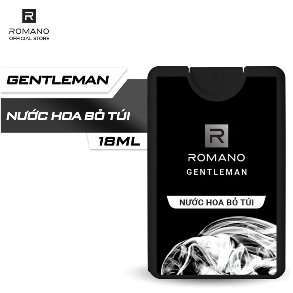 Nước hoa bỏ túi Romano 18ml (250 lần sử dụng) | BigBuy360 - bigbuy360.vn