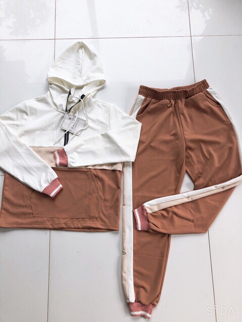 Bộ thể thao dài tay thu đông chất umi