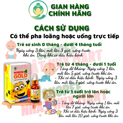 Dầu húng chanh minion