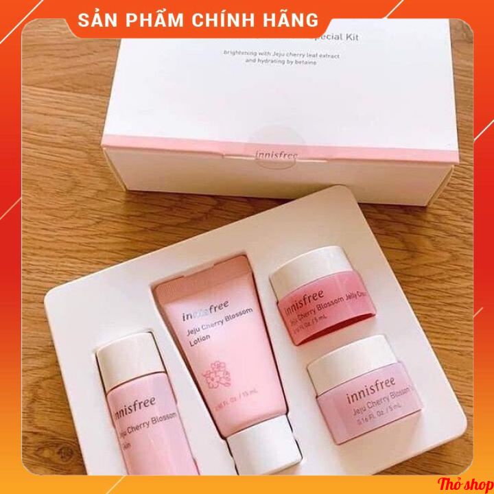 Bộ Kit Dưỡng Trắng CHERRY BLOSSOM INNISFREE  [new 2010]