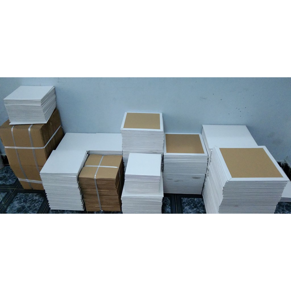 Combo 10 cái đế trắng lót bánh kem