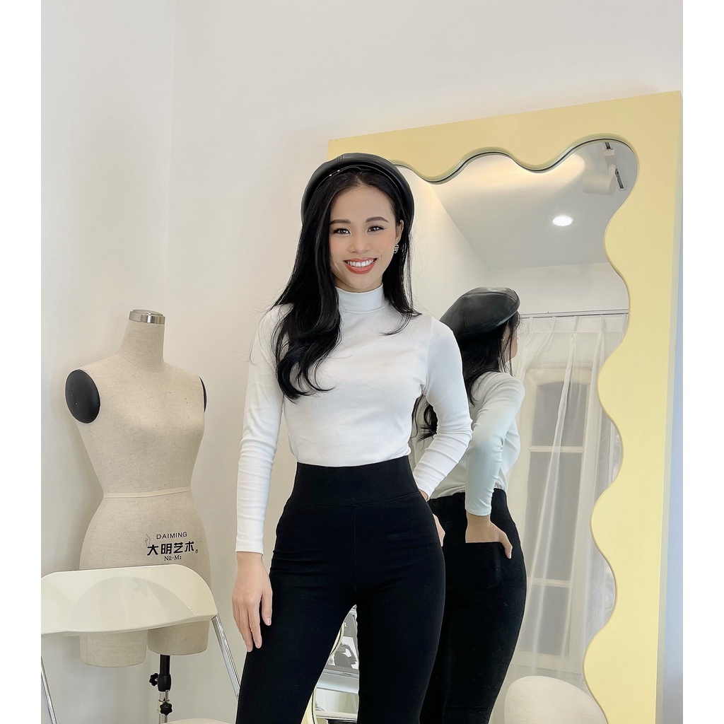 Quần Legging Muji–Quần Legging Nữ Muji Dài Nâng Mông Cạp Cao Legging Thun Ôm Bó Vải Cực Dày Dặn | BigBuy360 - bigbuy360.vn