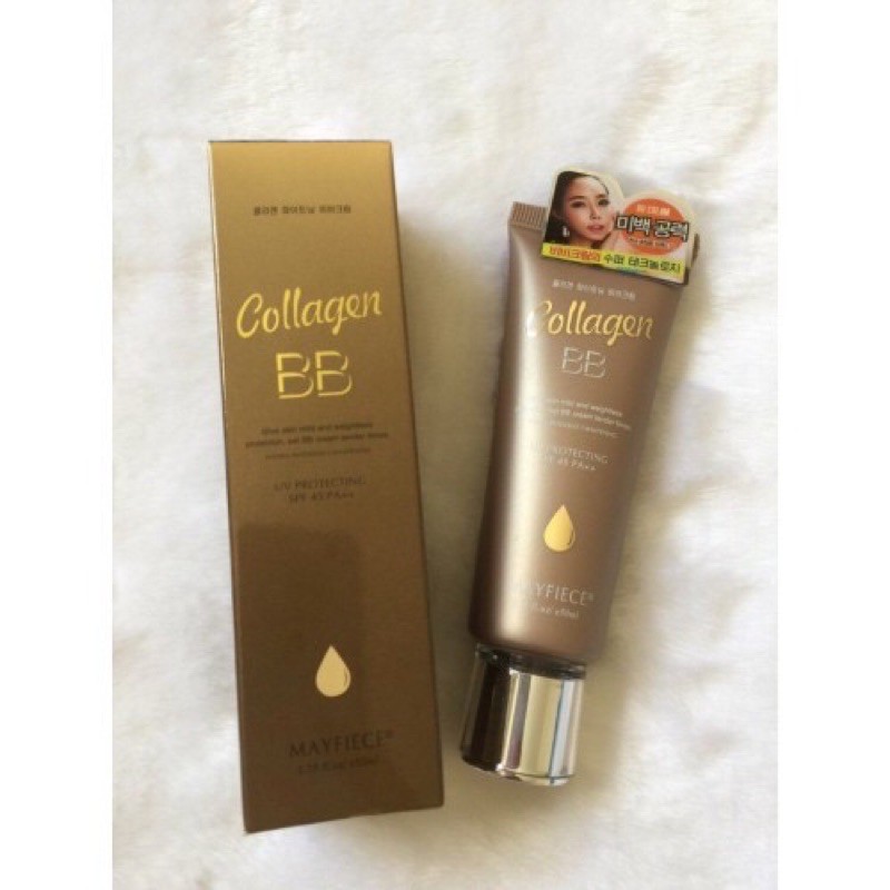 Kem nền Cologen BB Cream - Lót nền BB collagen Mayfiece