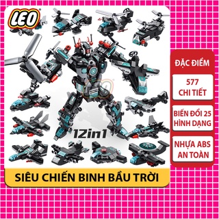Lego robot biến hình biến đổi 25 hình dạng khác nhau, lego robot 12 trong 1