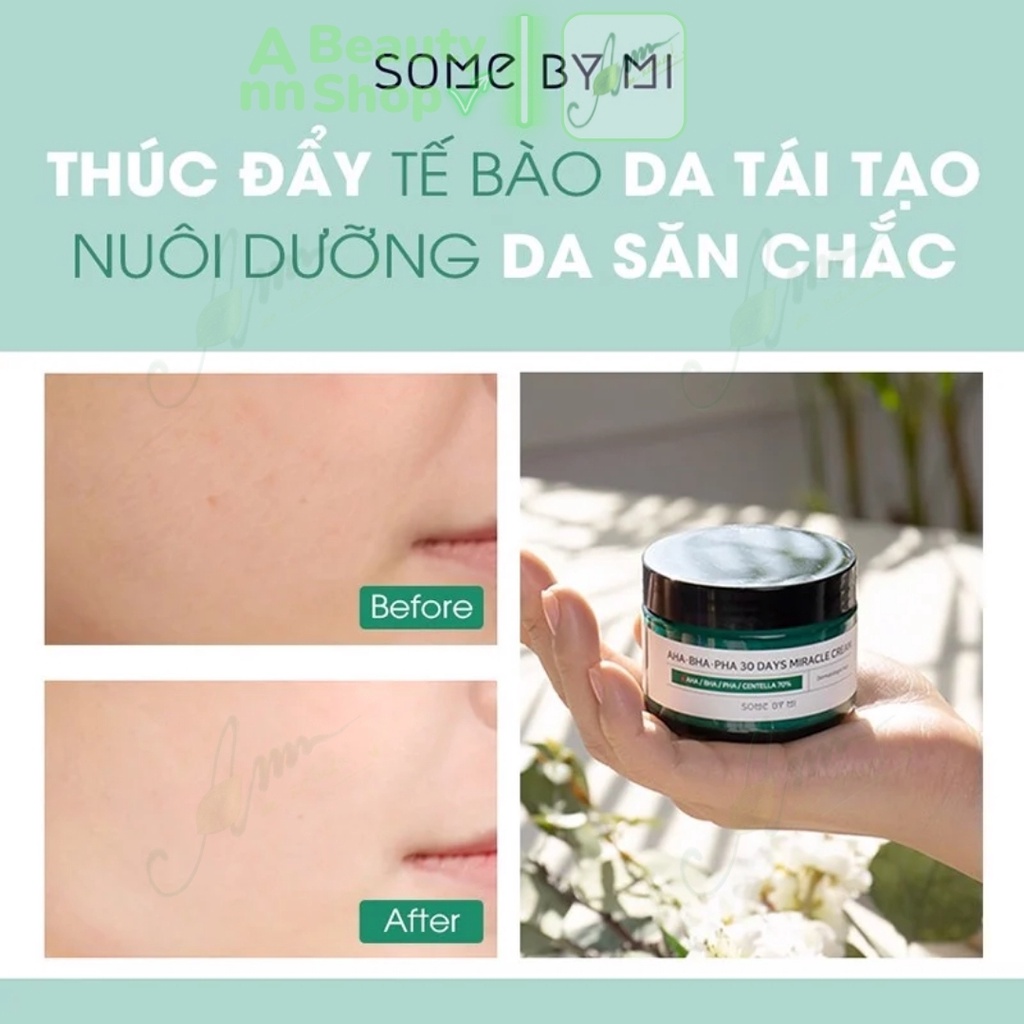 Kem Dưỡng Cho Da Mụn Some By Mi AHA-BHA-PHA 30 Days Miracle Cream