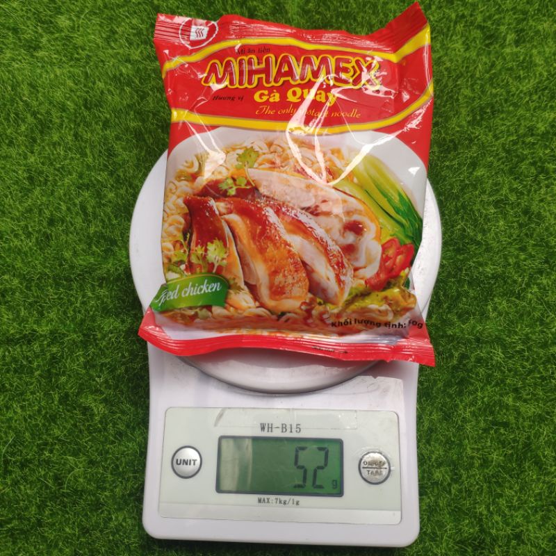 Mì gà quay mihamex gói 50g ăn liền 1k 3 hảo ba an tôm miền hảo chua gấu thùng 30 bình đại indomie trẻ em cay đỏ