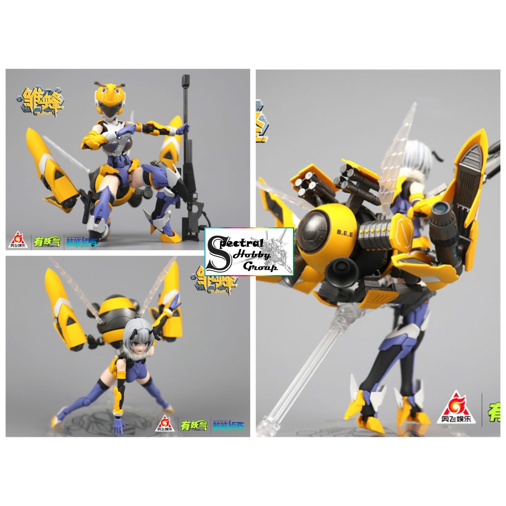 Mô hình lắp ráp Figure PA Bee Assault Angels SS01 Pretty Armor Girl