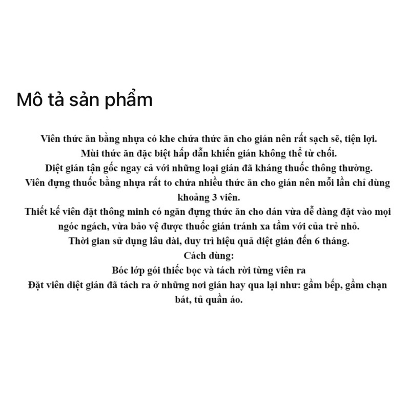 Thuốc Gián Nội Địa Nhật