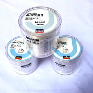 Cước câu cá Daiwa JUSTRON 500m